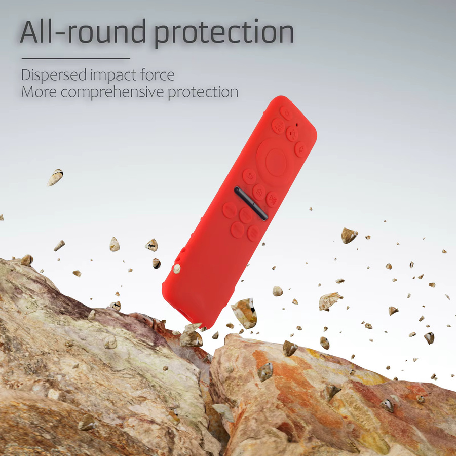Schutzhülle für Samsung Tm2560e-Fernbedienung in Schwarz und Rot - Bild 5