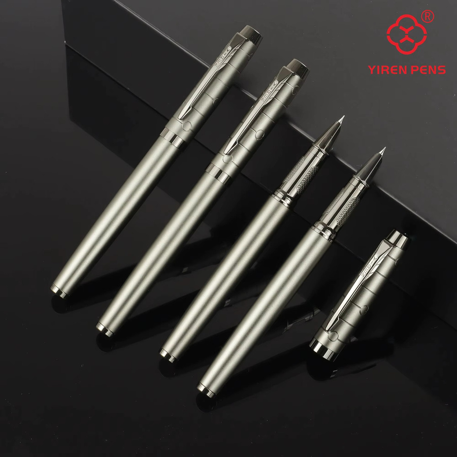 YUNCHUN Füllfederhalter aus Metall in Gunmetal Grey/Black für Profis - Bild 3