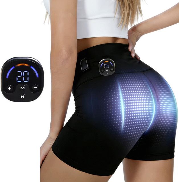 VamsLuna EMS Toning Shorts, Black, Unisex - Bild 1