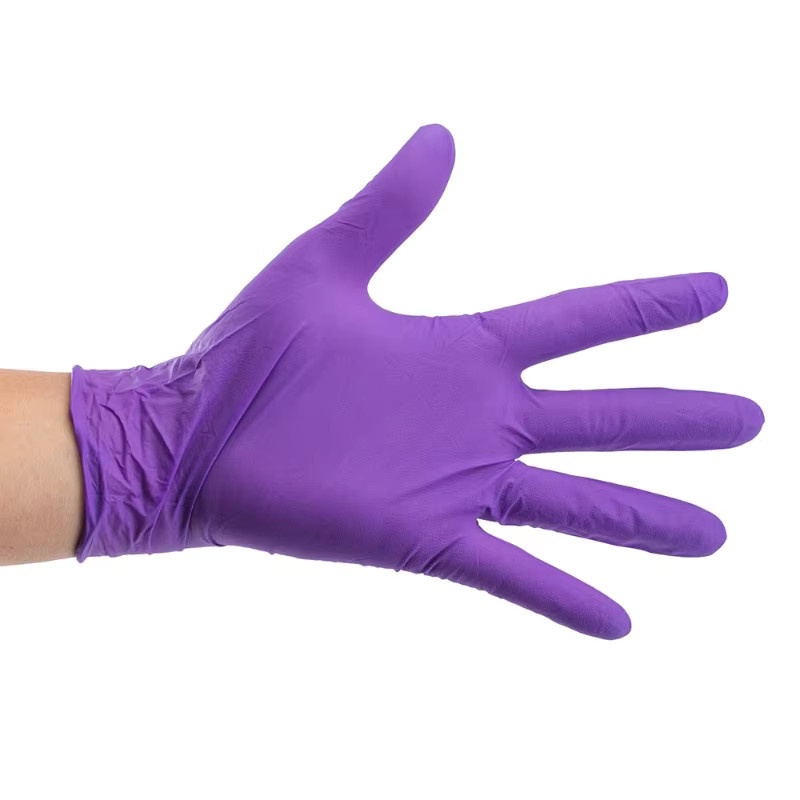 INMAICH Einweg Nitrilhandschuhe ohne Puder in Lila und Rot, 20 oder 50 Stück für Haushalt, Reinigung, Kosmetik und Tattoo - Bild 3