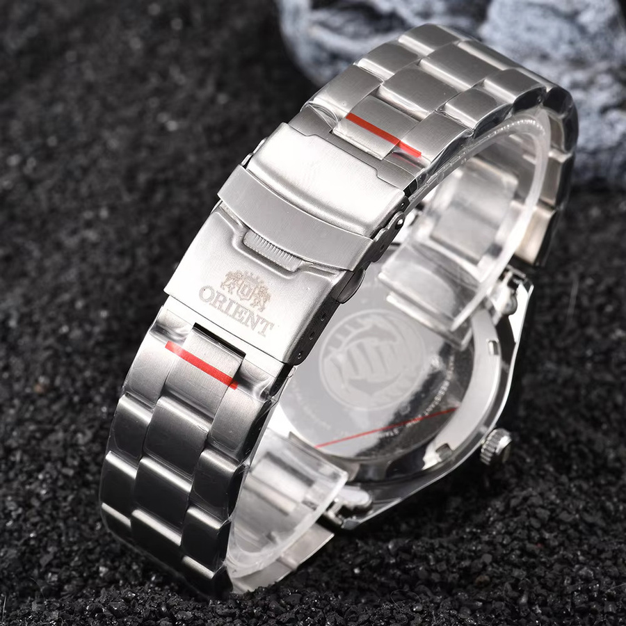 Orient Armbanduhr, Automatik, Edelstahl, Silber, Herren - Bild 2
