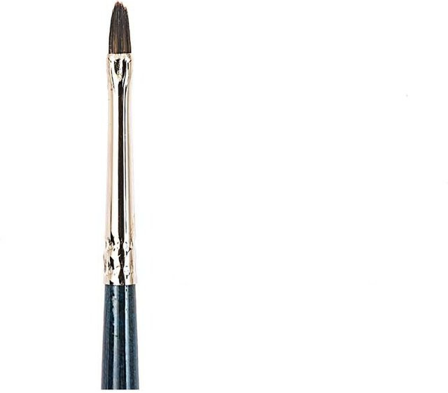 Rico Design Art School Acrylpinsel mit synthetischen Haaren in Katzenzungenform, Schwarz - Bild 1