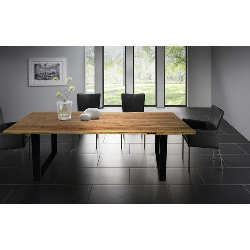 SIT Tisch TOPS&TABLES aus Akazienholz in Braun und Schwarz, Höhe: 77 cm, Breite: 100 cm, Tiefe: 70,2 cm - Bild 4