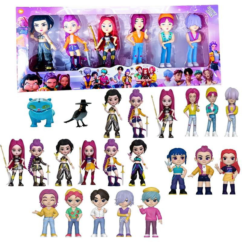 Yiran toy 1 Dämonenjäger Anime Action Figur Rumi/Mira/Zoey Multicolor - Bild 1
