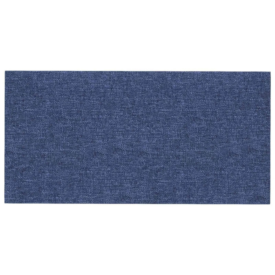 vidaXL Wandkopfteile 12er Set Blau aus Stoff, B/H: 30 x 15 cm - Bild 2