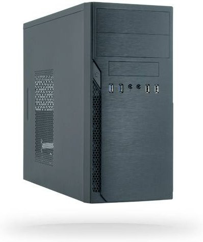 Chieftec HO-12B Tower PC-Gehäuse in Schwarz für Micro-ATX - Bild 1