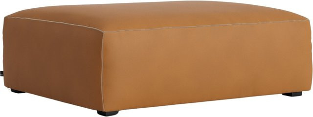 HAY Mags Soft Ottoman Small in Braun mit minimalistischem Design - Bild 1