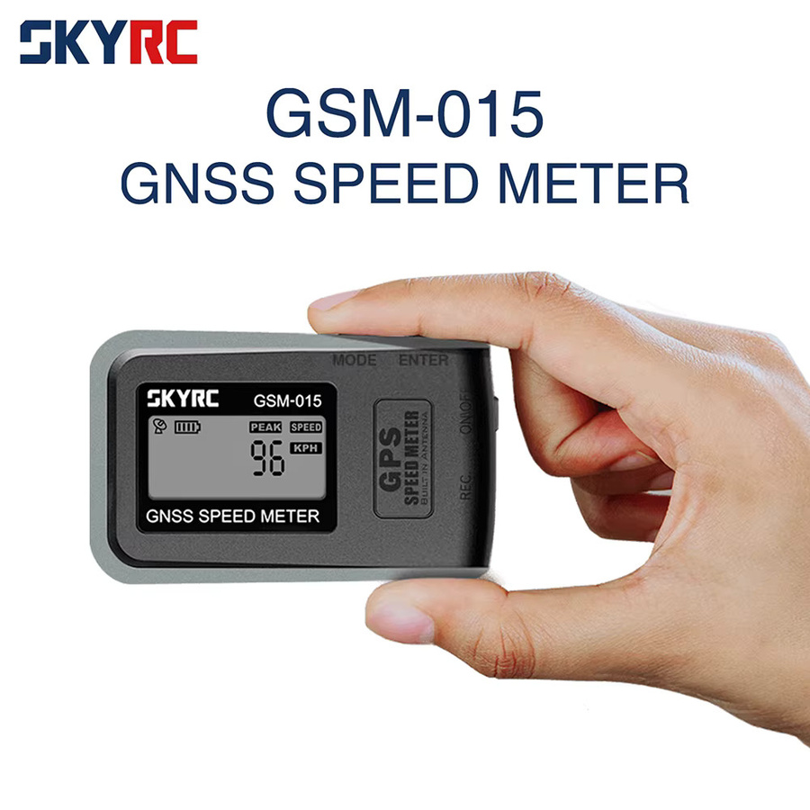 SkyRC GSM-015 GPS GNSS Geschwindigkeitsmesser und Höhenmesser für RC Auto, Flugzeug und Quadcopter in Schwarz - Bild 2