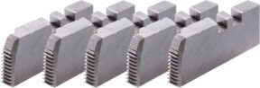 Rothenberger Gewindeschneidbacken-Satz aus HSS in Silber für BSPT R, 2.1/2 - 4" - Bild 1