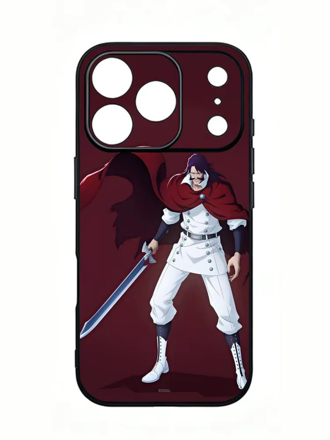 Anime-Charakter Yhwach Handyhülle für Apple iPhone 12-17 Air Plus Pro Max in Mehrfarbig und Schwarz mit Satin-Glanz-Finish - Bild 4
