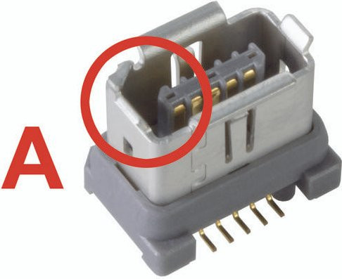 Harting Leiterplattensteckverbinder 09452812562 aus Messing in Grau - Bild 1