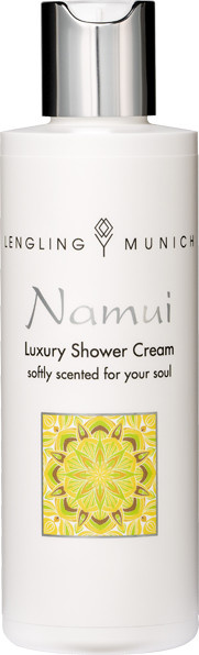 Lengling Munich Namui Shower Cream mit Moringa-Öl, Grüntee-Extrakt, Thermalwasser - Bild 1