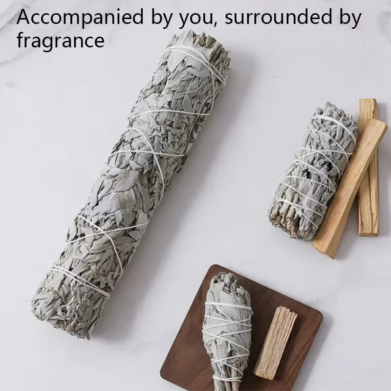 Bio-California Smudge Sticks aus weißem Salbei zur energetischen Reinigung, 12 Stück - Bild 4