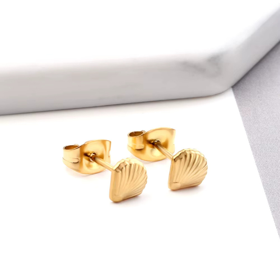 LUXUKISSKIDS Ohrringe, 18 Karat vergoldet, Edelstahl, Gold, Damen - Bild 2