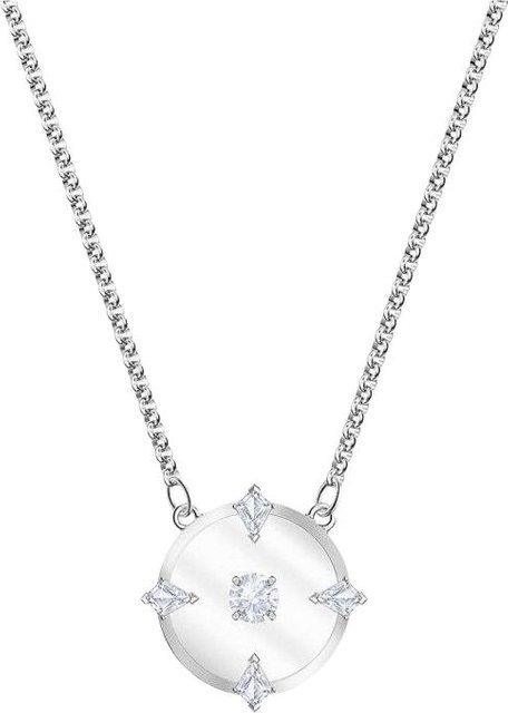Swarovski Anhänger Halskette, Weiß, Kristall, Damen - Bild 1