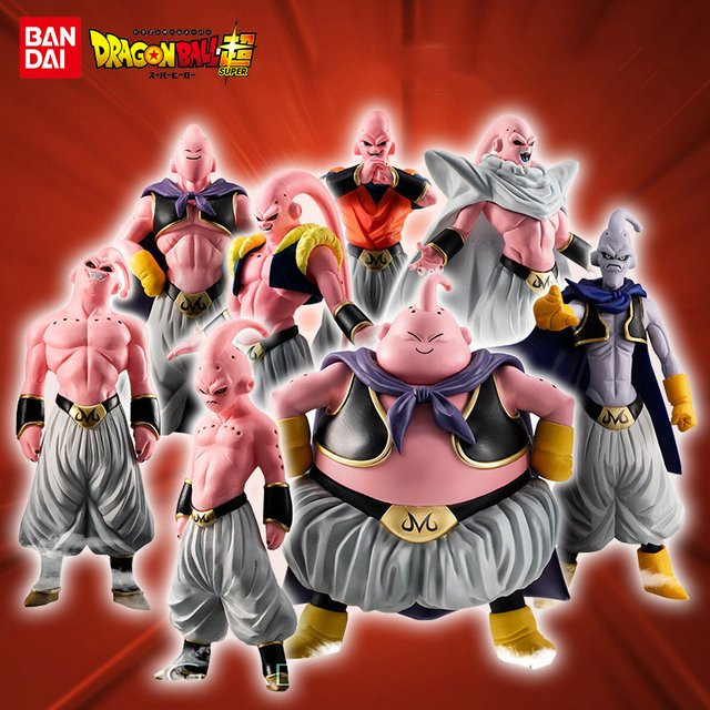 Bandai Dragon Ball Z Majin Buu, Fat Buu, Actionfiguren, 8-teiliges Set - Bild 1