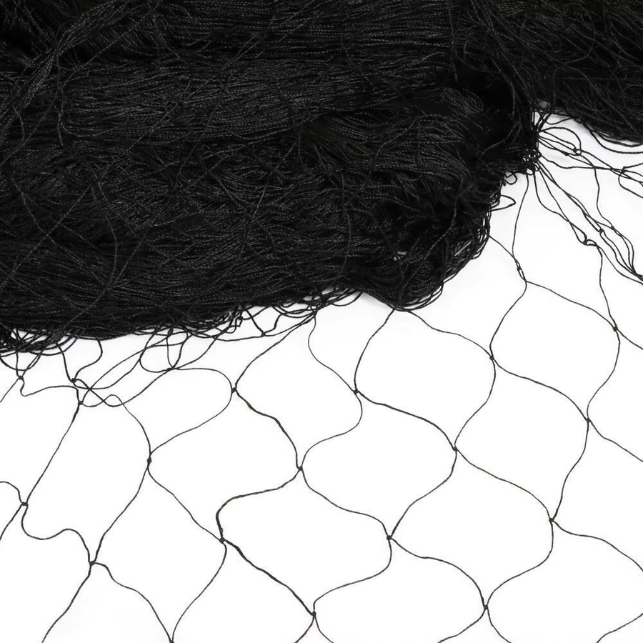 Bymaocar Anti-Vogel-Netz Schwarz, Schädlingsschutznetz für Pflanzen, Obst und Bäume, B: 30 m, H: 15 m - Bild 5