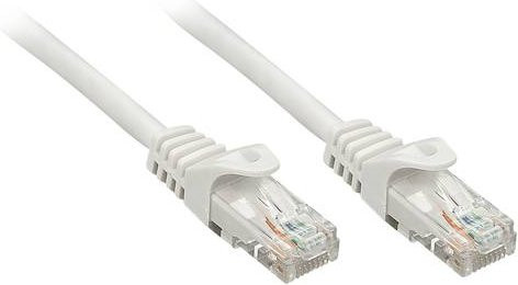 Lindy Patchkabel Cat6 U/UTP Basic Ethernet LAN grau, Länge: 7,50 m - Bild 1