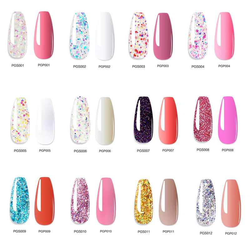 LIMEGIRL Nagelverlängerungsgel-Set mit Mini-LED-Lampe, 15 ml - Bild 1