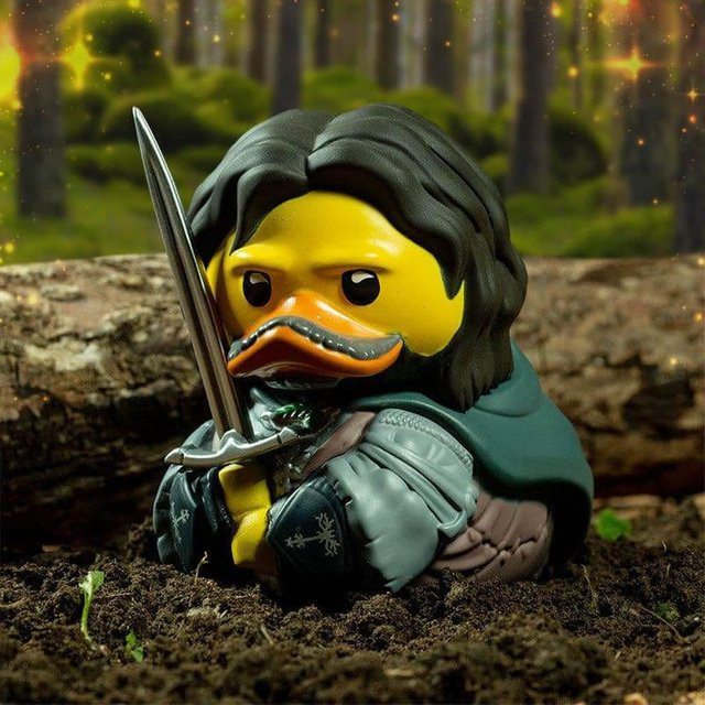 TUBBZ Herr der Ringe Aragorn Sammelente, Einzelfigur, 9cm - Bild 1