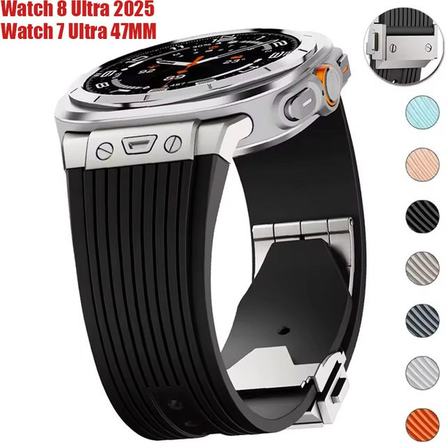 FancyWrist Uhrenarmband Edelstahl, Schwarz, Herren - Bild 1