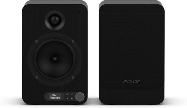 Pure Classic Active Stereoanlage Aktivlautsprecher Schwarz - Bild 1