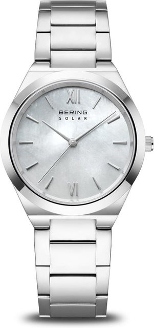 Bering Damenuhr, Solar, Edelstahl, 32 mm, 5 ATM - Bild 1