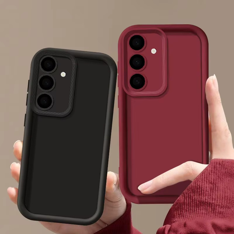 TPU Silikonhülle für Samsung Galaxy A-Serie in Braun - Bild 1