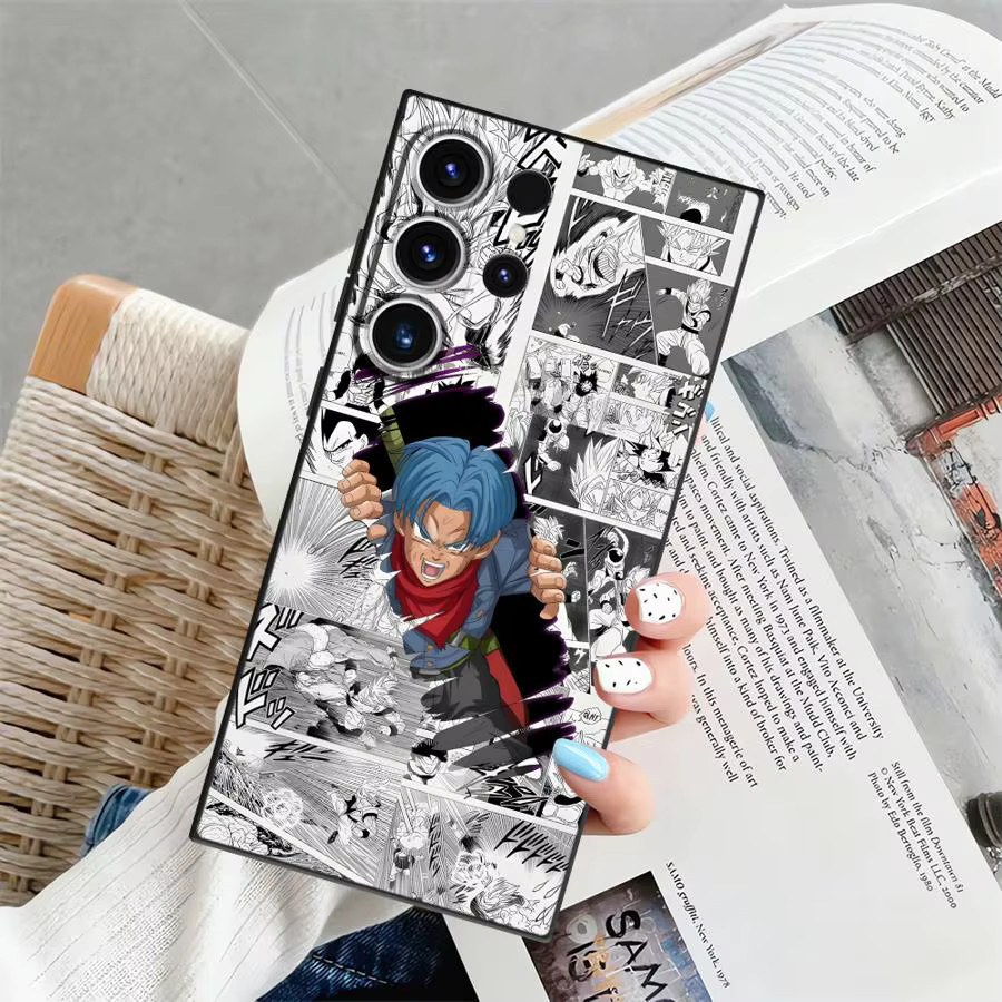 Handyhülle mit weicher Rückseite Dragon Ball Trunks für Samsung Galaxy S24 S25 Ultra S23 FE S22 Plus S21+ S20 FE in Multicolour - Bild 5