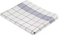 Mopptex Geschirrhandtuch aus Leinenmischgewebe mit Karomuster in Blau und Weiß, Breite: 70,0 cm, Höhe: 50,0 cm - Bild 1