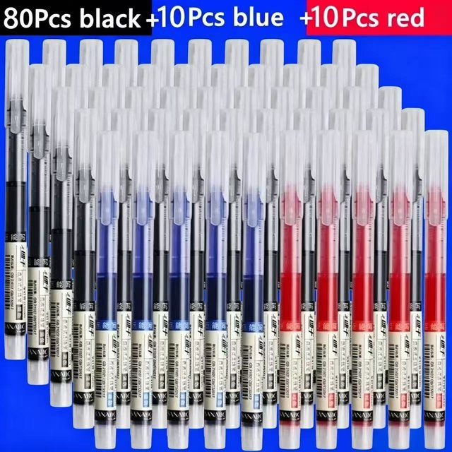 Hopk Gelstifte-Set in Mehrfarben mit 0,5 mm feiner Spitze zum Schreiben und Zeichnen - Bild 1