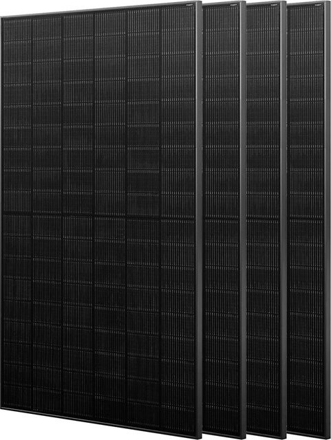 JA Solar 455W N-Typ Bifazial Glas-Glas Solarmodul Full Black mit 22,8% Effizienz, 4 Stück - Bild 1