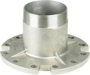 Grundfos Übergangsflansch R6xDN200 PN40 SP für Unterwasserpumpen aus Edelstahl in Silber - Bild 1
