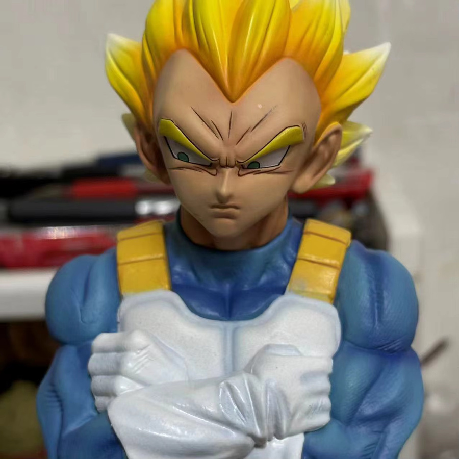 Bandai Dragon Ball Vegeta Son Goku Super Saiyajin Figuren, Actionfiguren, Kunststoff, Bunt / Mehrfarbig - Bild 3