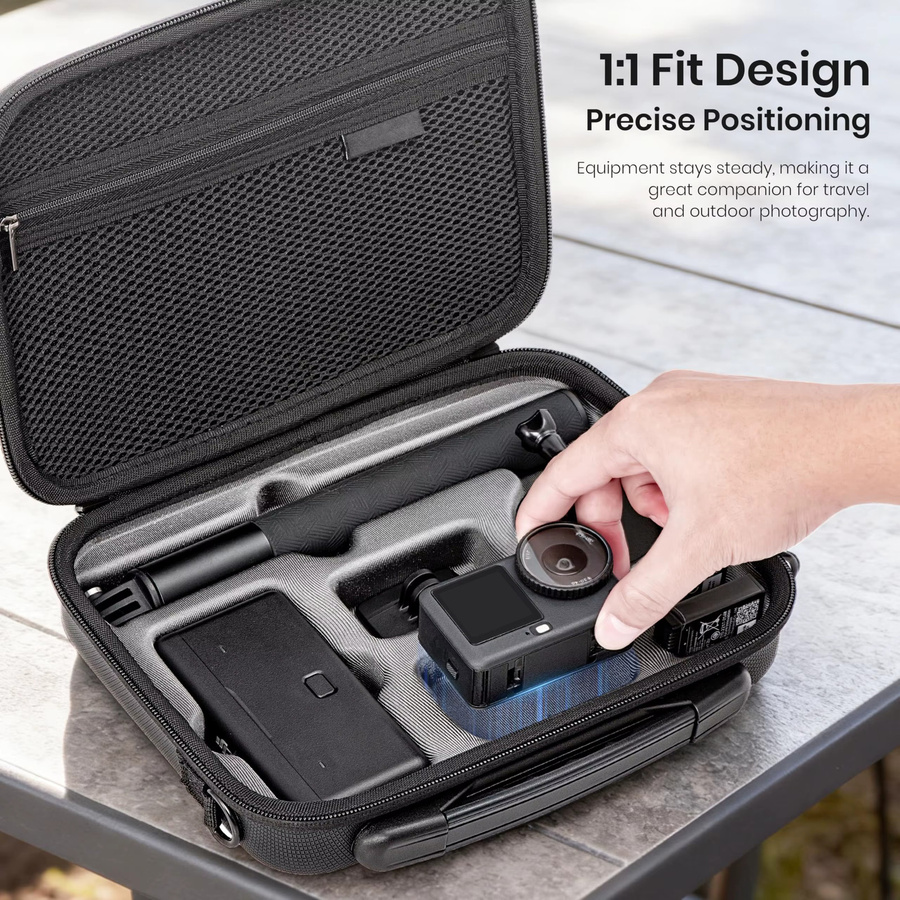 DJI Hartschalen-Reisetasche für Osmo Action 6 Kamera-Zubehör in Schwarz - Bild 5