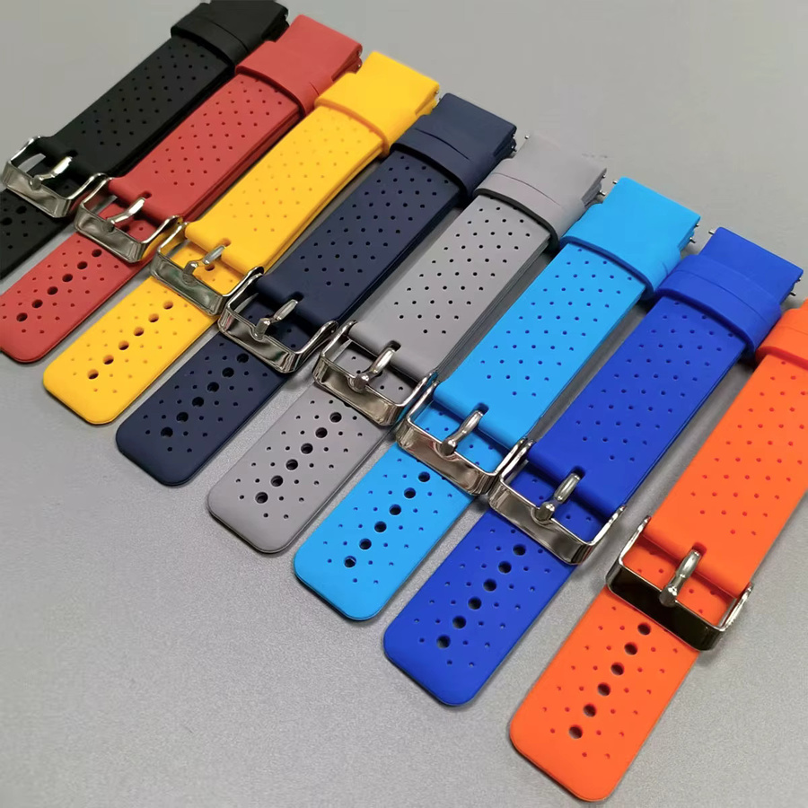Amazfit Uhrenarmband Silikon, Schwarz, Unisex - Bild 2