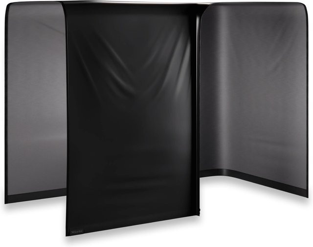 WeatherShield Corner Abdeckhaube in Schwarz - Bild 1