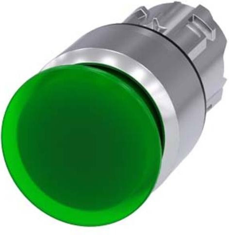 Siemens Pilzdrucktaster 3SU1051-1AA40-0AA0 in Grün mit IP66 IP67 IP69/IP69K Schutzart - Bild 1