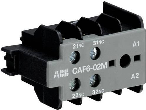 ABB CAF6-02M Hilfsschalter mit 2 Öffnern in Grau - Bild 1