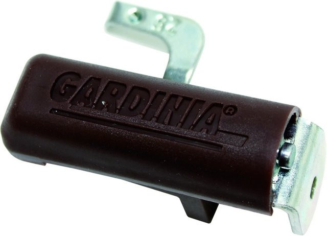 Gardinia Klemmträger für Aluminium-Jalousien aus Metall in Braun, 2er Pack - Bild 1