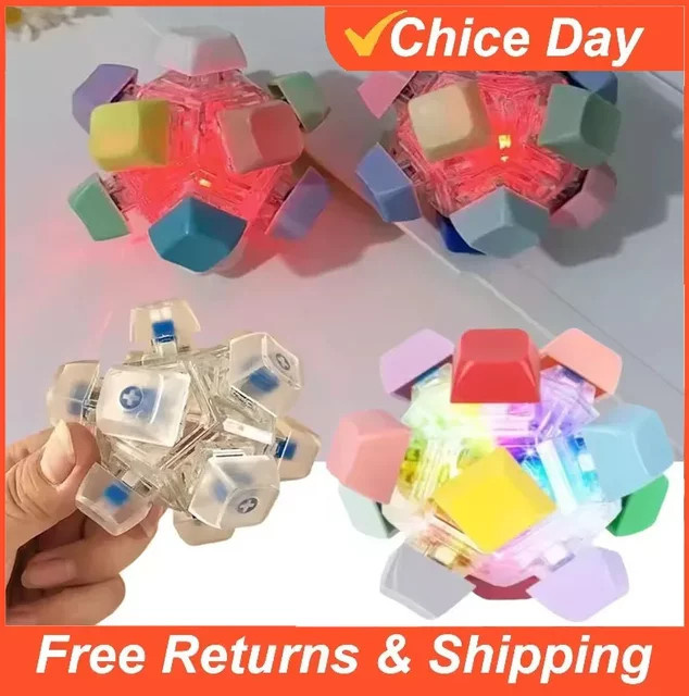 Amagi Magic Ball Fidget Schlüsselanhänger, 12-Tasten, Clicker Spielzeug - Bild 1