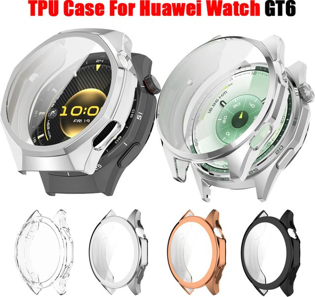 Huawei Uhrenzubehör TPU Fall, transparent, Huawei Uhr GT6 Pro 46mm - Bild 1
