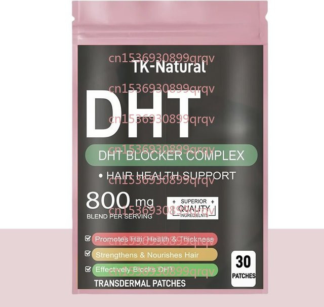 DHT-Blocker transdermale Pflaster mit Biotin und Sägepalme, 30 Stück, Unisex - Bild 1