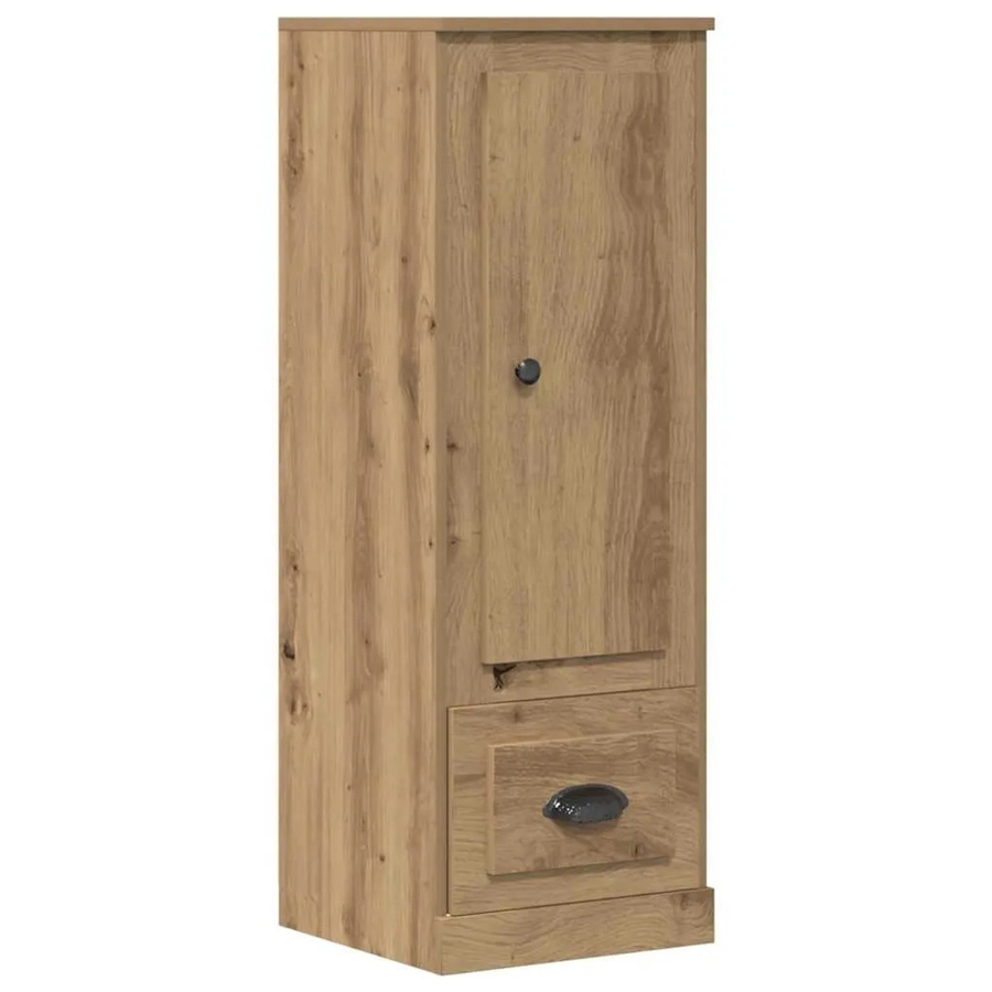 vidaXL Highboard Artisan-Eiche in Braun aus Holzwerkstoff, B/T/H: 36 x 35,5 x 103,5 cm - Bild 2