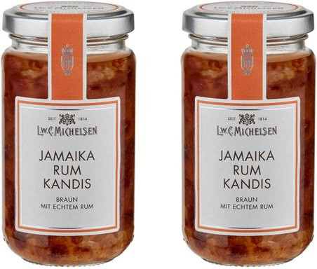 L.W.C. Michelsen Jamaika Rum-Kandis 2 x 250 g - Bild 1
