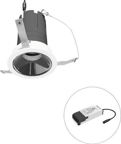 EVN LED-Deckenstrahler F01R11SM1327L24P in Weiß, rund und verstellbar - Bild 1