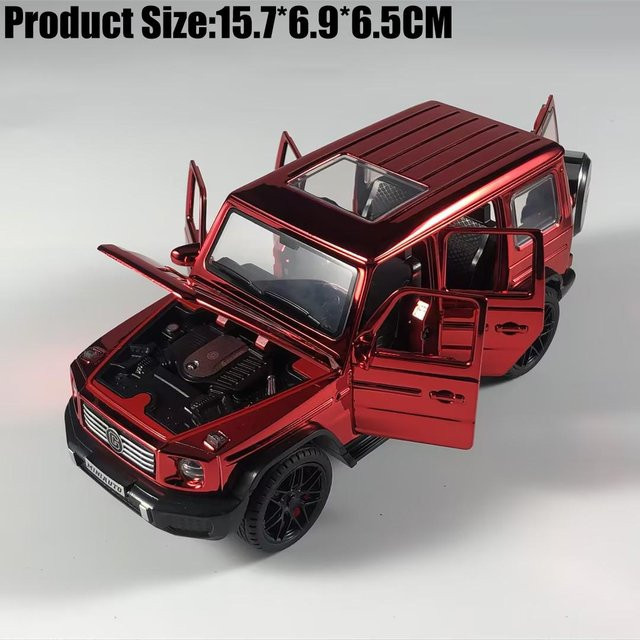 Linyi toy car Mercedes Benz G500 G800 Geländewagen, Modellauto, 1:32, Metall, ab 14 Jahren - Bild 1