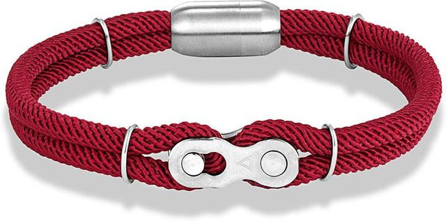 Armband Edelstahl, Lokomotive, Magnetverschluss, 23cm, Herren - Bild 1