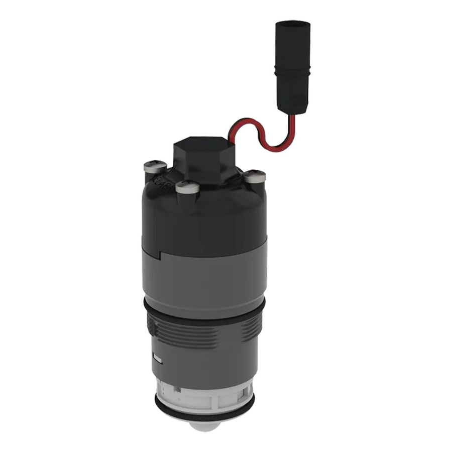 Delabie MV 6V einstellbares Durchfluss-Magnetventil für TEMPOMATIC 3 WT in Schwarz - Bild 2