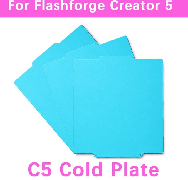 Flashforge Glacier Cold Plate doppelseitige Federstahl-Druckplatte für Creator 5 und Creator 5 PRO - Bild 1